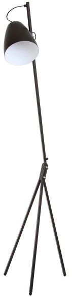 Lampa podłogowa Black 1 x 60 W E27 czarny mat 9454