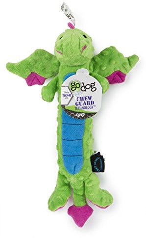 Go Dog Skinny smoki służy do zabawy z kauschutz, zielony, l, zielony