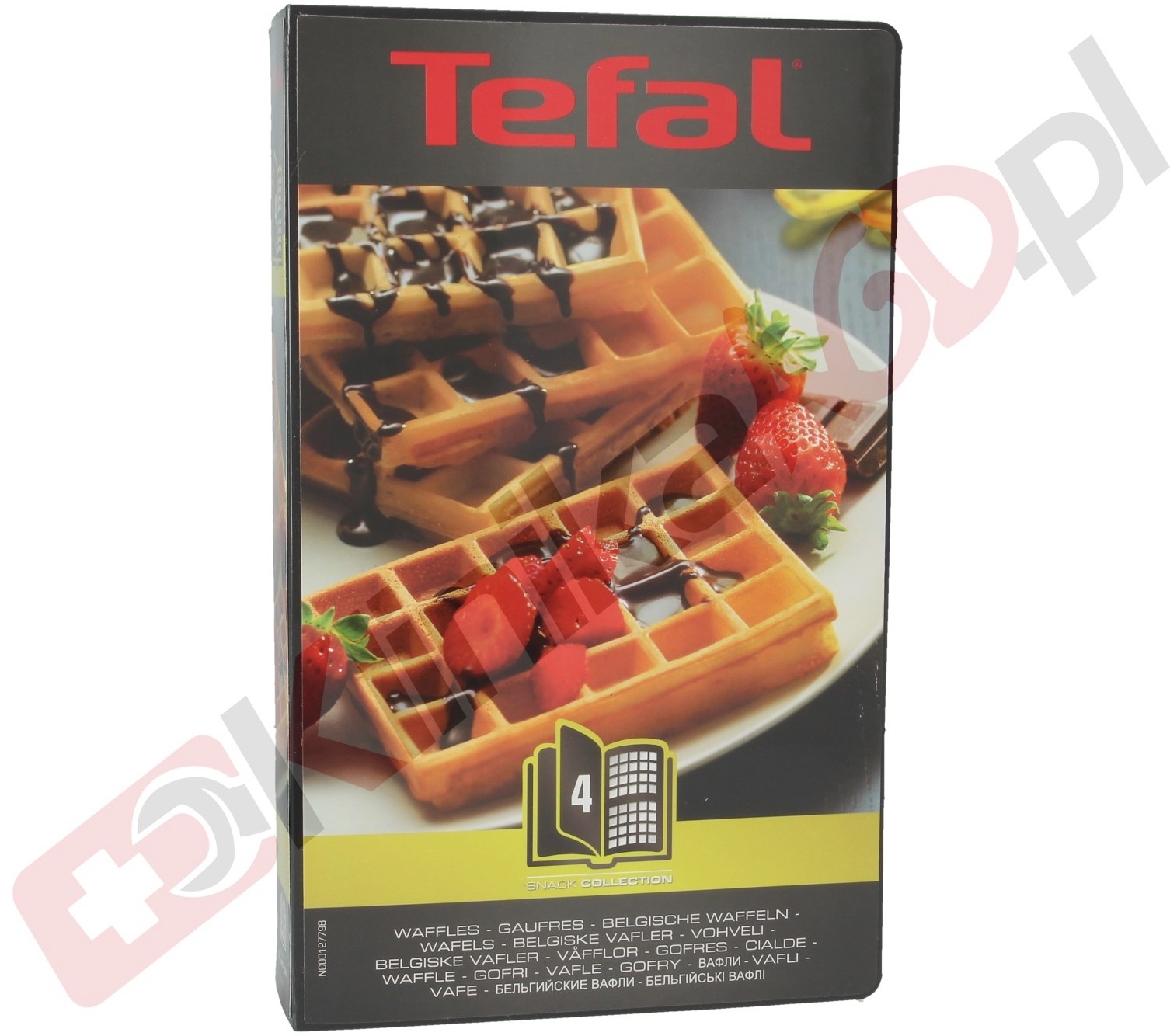 Tefal SEB Wymienna płyta Waffles SNACK COLLECTION | XA800412