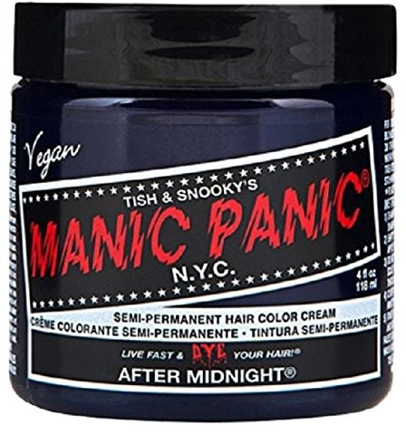 Manic Panic Cream Formula Semi-Permanent Hair Color  After Midnight Blue 612600110012