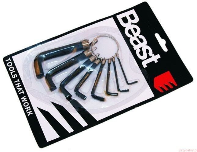 Beast KLUCZE IMBUSOWE 2-10MM 8X BEA320080