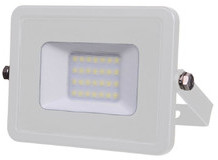 V-tac naświetlacz LED Pro series) VT-20-W SAMSUNG CHIP 20W 4000K 1600lm IP65 biały SKU 443