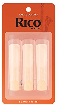Rico 2,5 mocne stroiki do klarnetu basowego (opakowanie 3 szt.) REA0325
