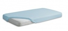 Matex Prześcieradło Jersey Premium z gumką jasnoniebieskie 120x200 mx-120-pjp-024