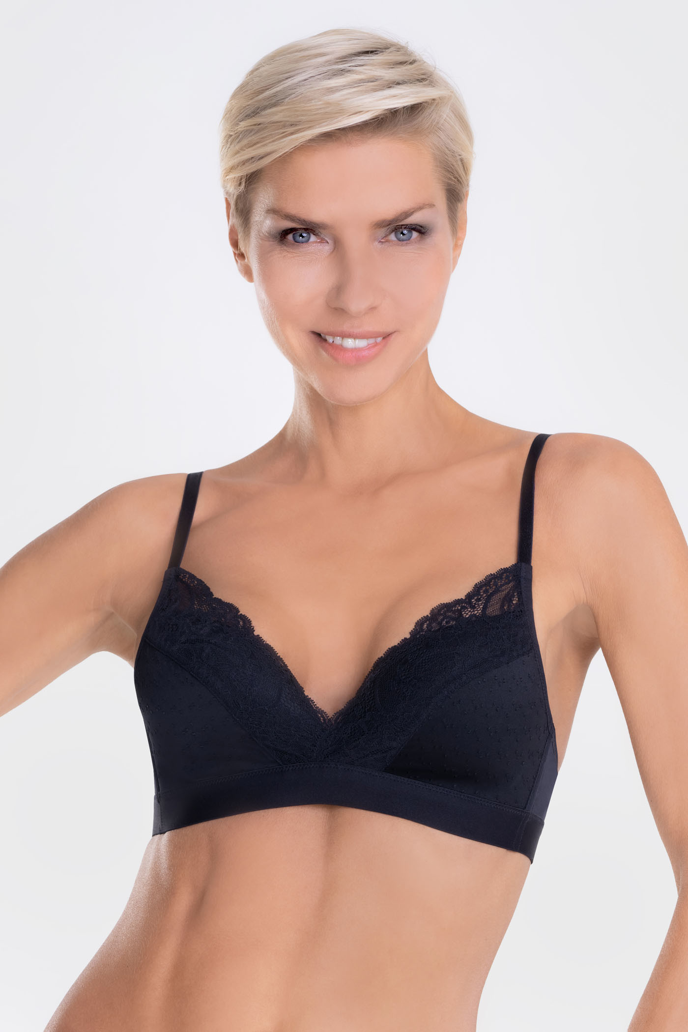 Hunkemöller Biustonosz usztywniany Sophie Black