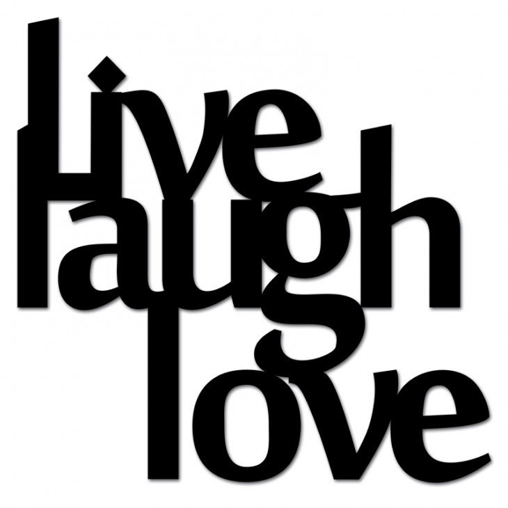 DekoSign Napis na ścianę LIVE LAUGH LOVE LLL1-1