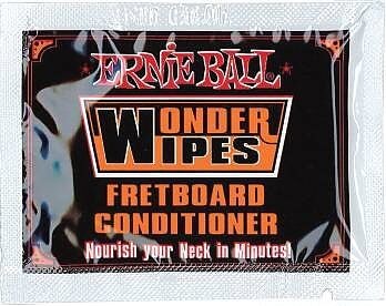 Ernie Ball 4247 ściereczki nasączane do czyszczenia podstrunnicy 20 szt