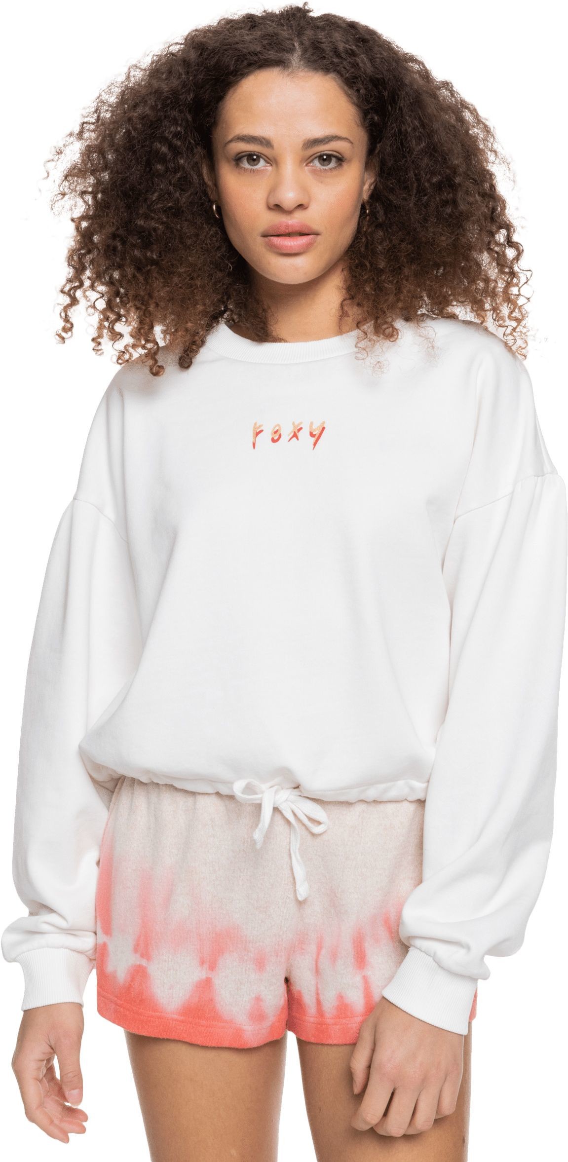 Roxy bluza damska DAYS GO BY CREW Snow White WBK0