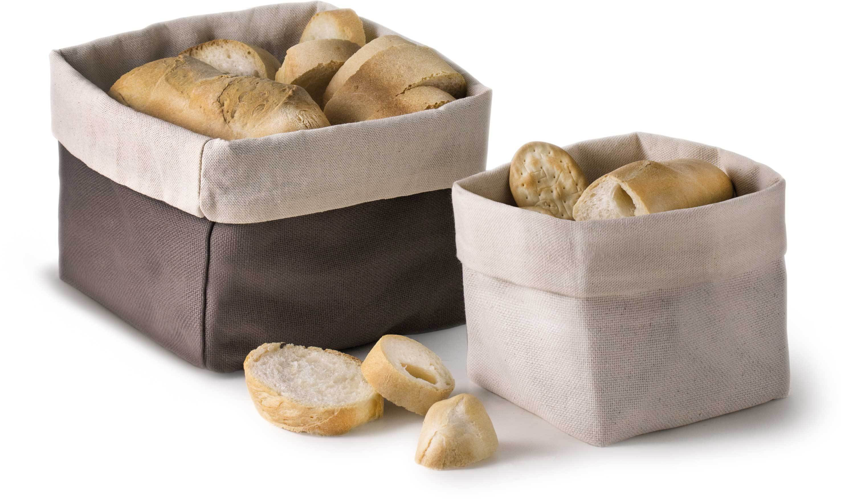ABERT Torba na pieczywo brązowa 12,5x12,5 cm | AB-305-572