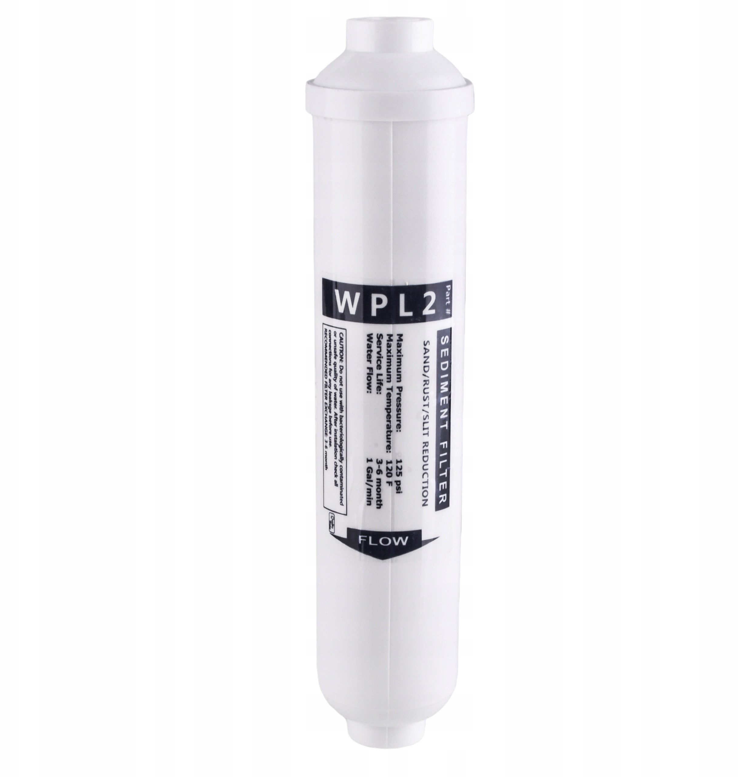 WPL2 Wkład sedymentacyjny Liniowy Osmoza Filtr Ro
