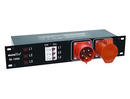 Eurolite SB-1050 przedłużacz CEE dystrybucji zasilania 30248372