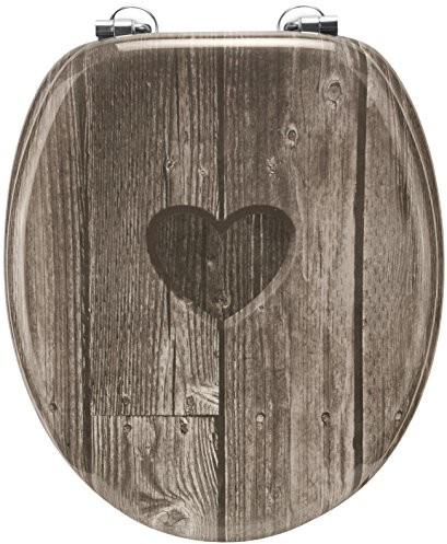 Cornat KSD811 deska sedesowa, z MDF, lakierowana, z imitacją drewna