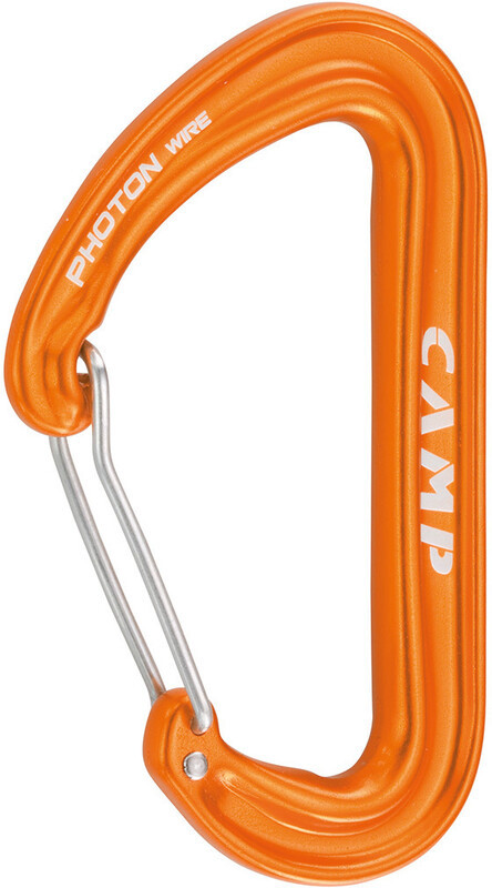 Camp Photon Wire Karabinek, orange 2021 Karabinki niezakręcane 247008