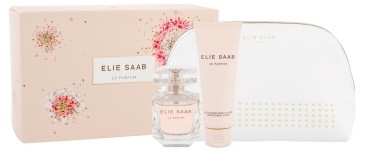 Elie Saab Elie Saab Le Parfum zestaw 50 ml Edp 50 ml + Mleczko do ciała 75 ml + Kosmetyczka dla kobiet