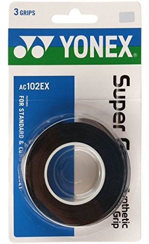 Yonex Overgrip Super Grap owijka, 3 sztuki, STANDARD 0196000121300000_Schwarz