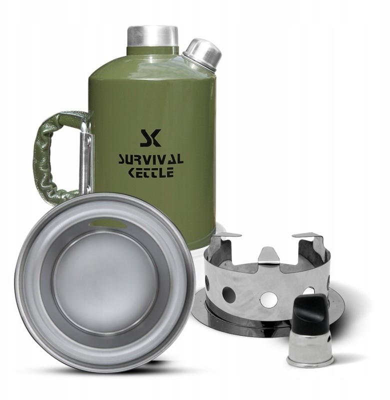 Zestaw Czajnik + Palenisko Survival Kettle 1,2L