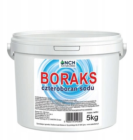 BioLife Boraks Borax czteroboran sodu 5 kg czystość Super