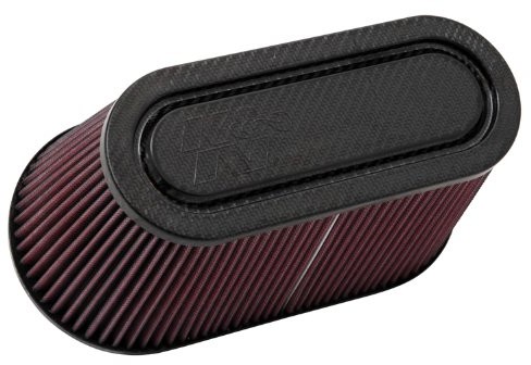 K & N Filtry powietrza RP-5182 uniwersalny Carbon Fiber Top and Base RP-5182