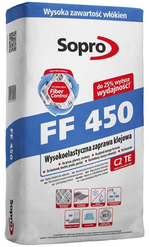 Sopro Elastyczna zaprawa klejowa FF 450 22,5 KG