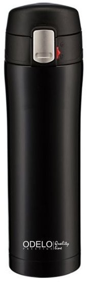 Odelo HUNE KUBEK TERMICZNY 450 ML CZARNY STAL NIERDZEWNA OD1766