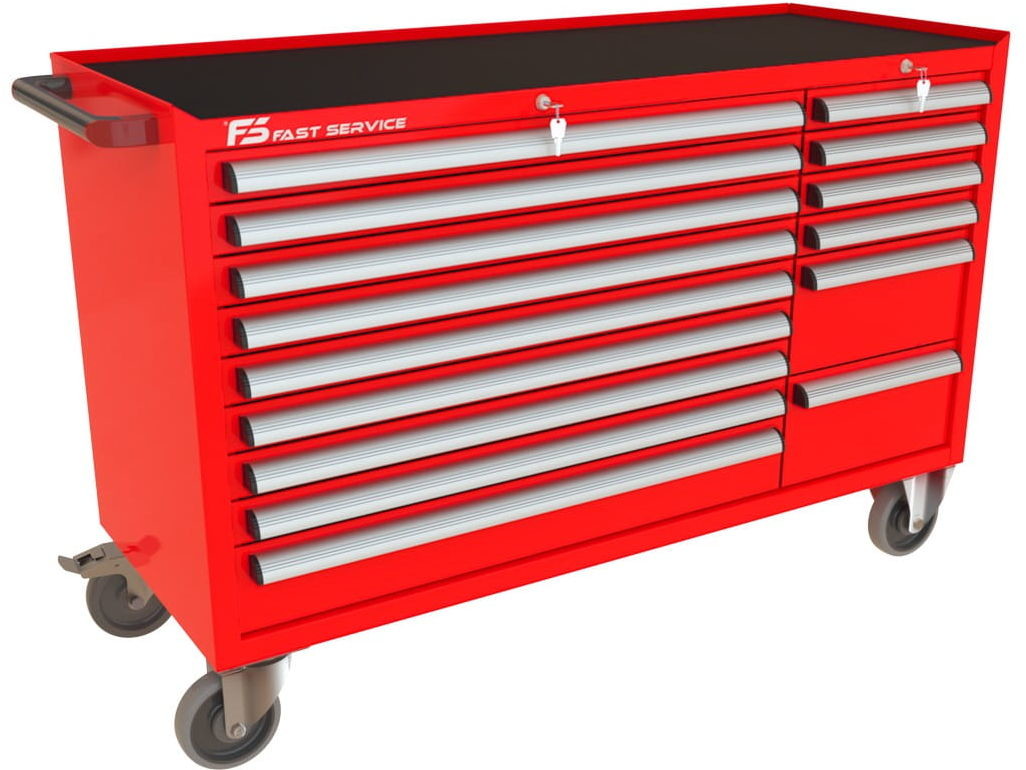 Fastservice Wózek warsztatowy MEGA z 15 szufladami PM-211-17 PM-211-17