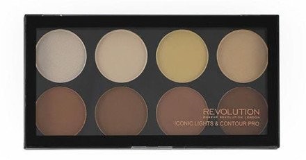 Фото - Помада й блиск для губ Makeup Revolution London Iconic Lights & Contour Pro rozświetlacz 13 g dla 