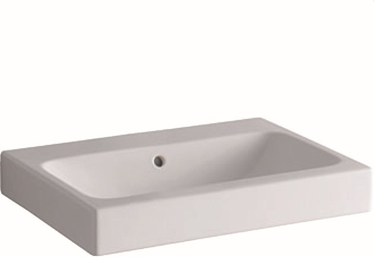 Geberit Ceramika iCon Umywalka wisząca lub meblowa 60x48,5 cm biała 124063000