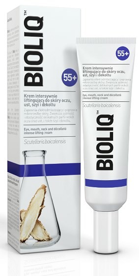 Aflofarm Farmacja Polska Sp. z o BIOLIQ 55+ Krem intensywnie liftingujący do skóry oczu ust szyi i dekoltu 30 ml 7052115