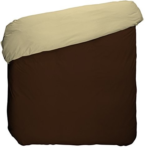 Play Basic Collection Zestaw  dwustronna poszewka na kołdrę, kolor: Café i lnu, 180 x 220 cm 123253.0