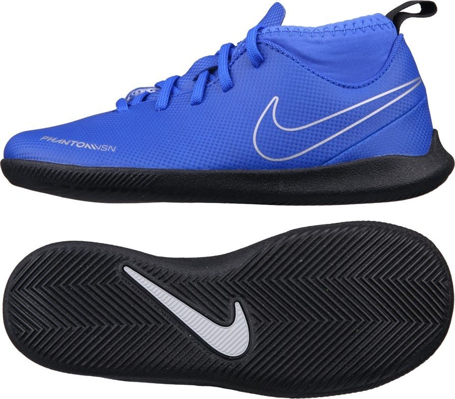 Nike Buty piłkarskie JR Phantom VSN Club DF IC niebieskie r 36 AO3293-400 STECH-AO3293400 36