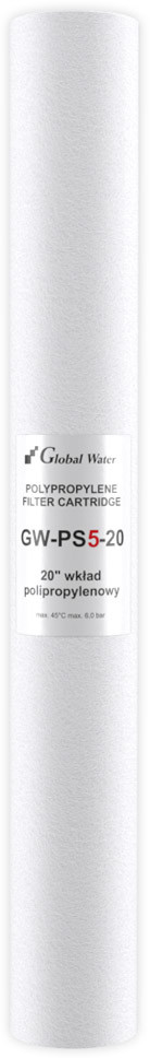 Global Water Wkład polipropylenowy GW-PS5-20