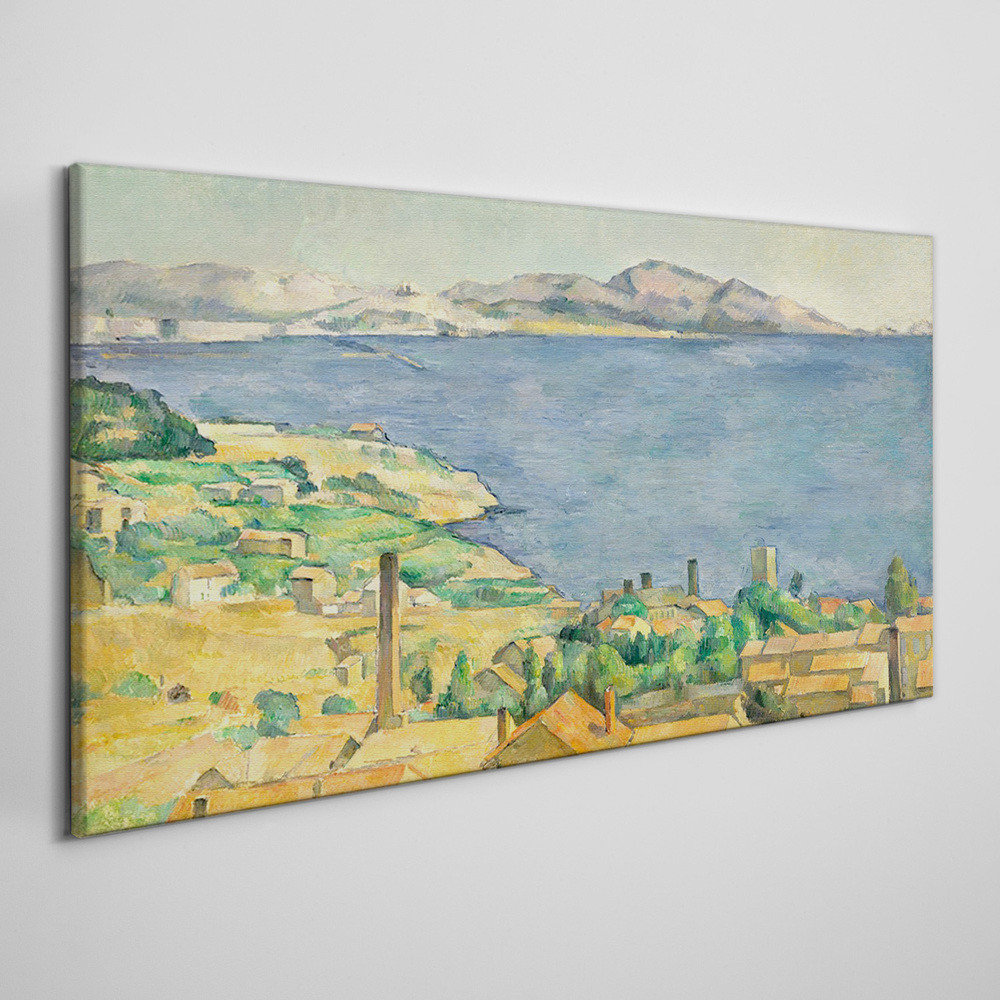 PL Coloray Obraz na Płótnie Zatoka Woda Krajobraz 100x50cm
