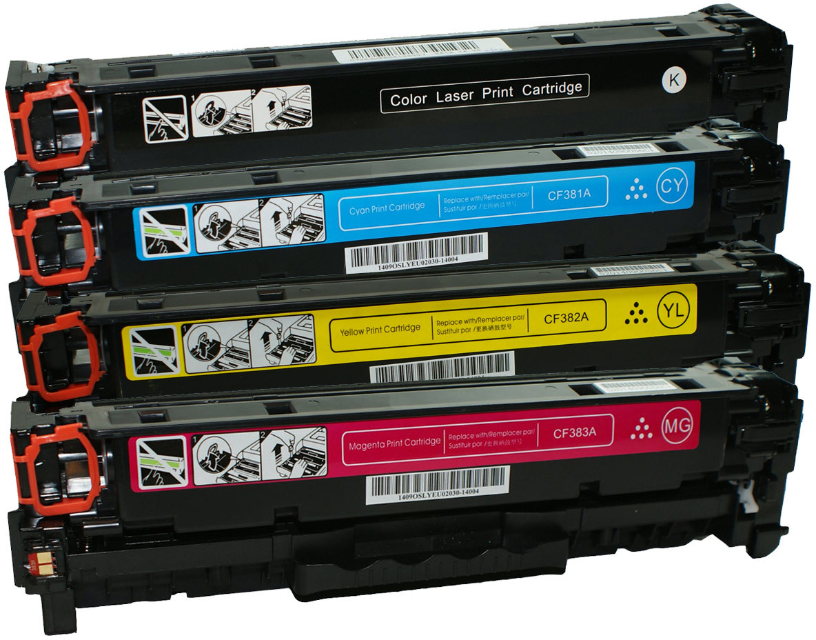 4X TONER HP 201X M252dw M252n M274n M277dw M277n CMYK 4X TONER HP 201X M252dw M252n M274n M277dw M277n CMYK HP 201X
