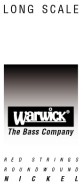 Warwick 46055 RED.055 Nickel-Plated Steel struna pojedyncza do gitary basowej