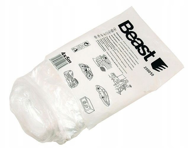 Folia malarska 4x5m 0.007mm Beast