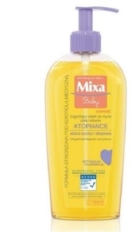 MIXA Baby łagodzący olejek do mycia ciała i włosów 250ml 44733-uniw