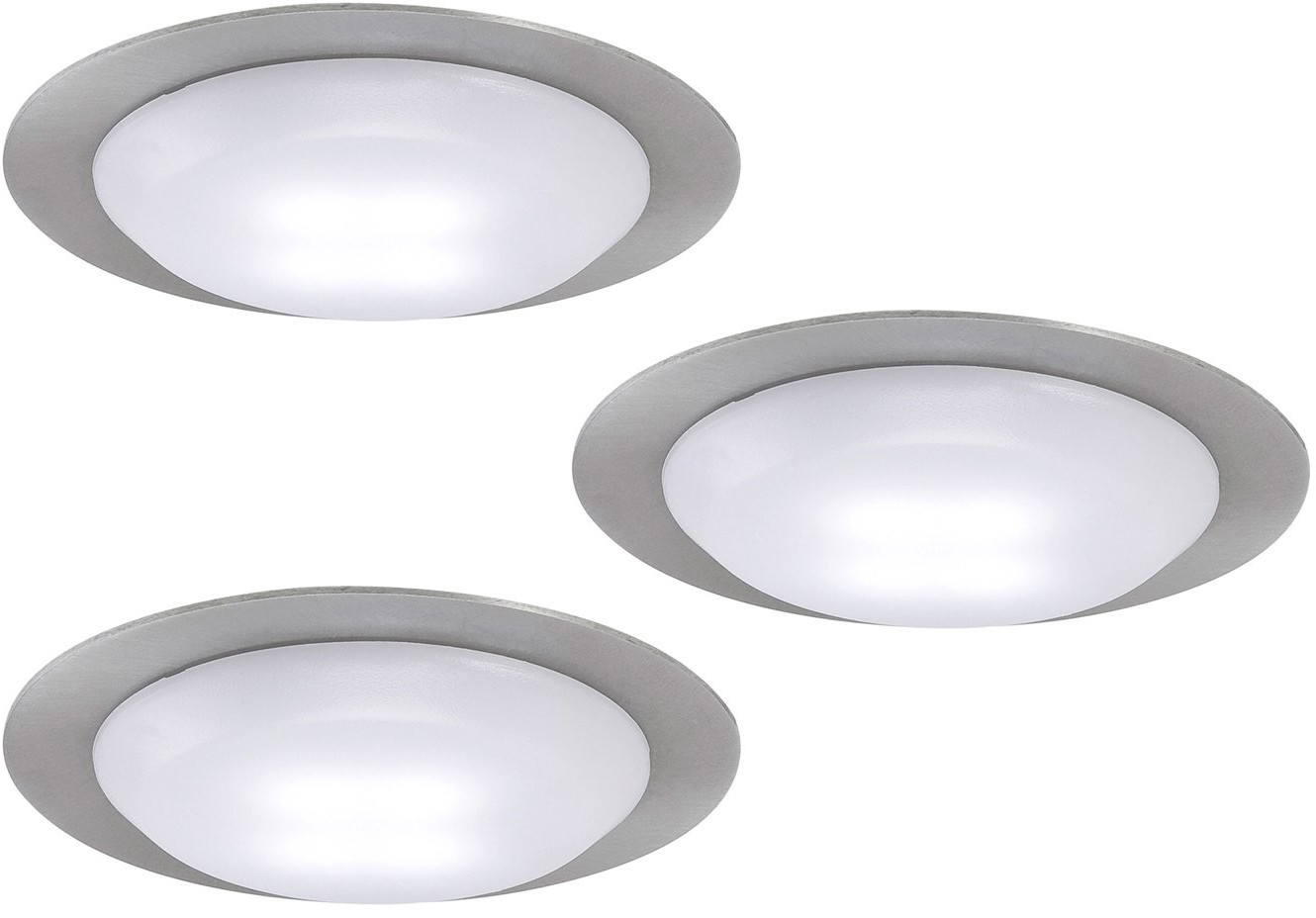 Paulmann Zestaw oprawek okrągłych LED Basic Nice Price 3x0,3 W