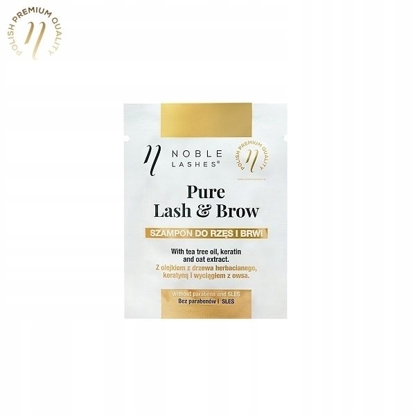Lash Szampon do rzęs i brwi Pure Noble Lashes