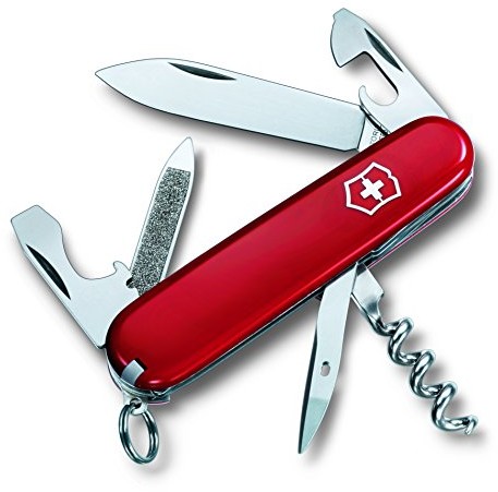 Victorinox scyzoryk offiziersm Czerwony, z dużym Blister, 0.3803.b1 03803B1