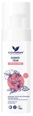 cosnature Naturalna pianka pod prysznic z kwiatem hibiskusa 150ml Cosnature