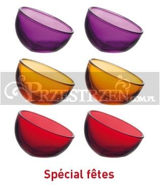 La Rochere MISECZKI DO LODÓW Bubble kolor - KOMPLET 6 SZTUK