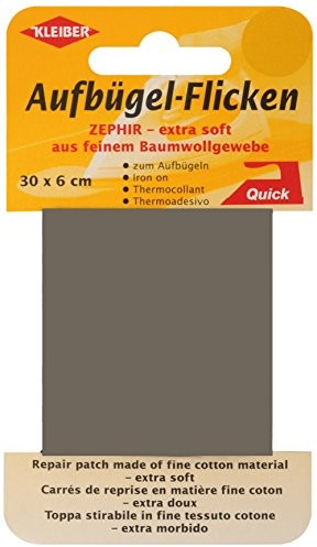 Kleiber 30 x 6 cm bardzo miękka, delikatna, bawełniana wollaus powrotu do zdrowia tasiemka do naprasowania 310-20