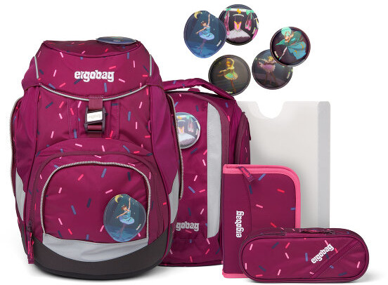 Ergobag Ergobag Pack Zestaw szkolny 6cz. włącznie z Klettie-Set der nussknackbär ERG-SET-001-A01