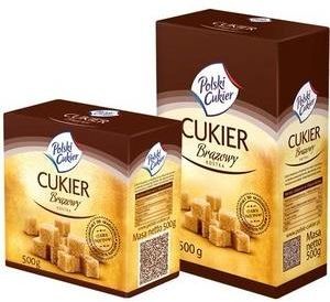 Polski cukier Cukier trzcinowy kostka 500g CCUK.9500