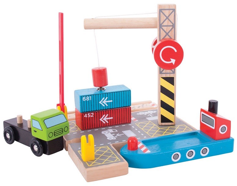 Bigjigs Toys Port Załadunku 2