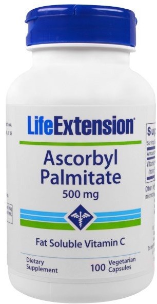 Life Extension Life Extension Palmitynian Askorbylu 500 mg - 100 kapsułek LE01533