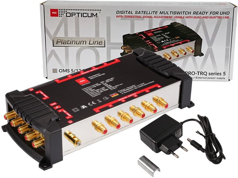 Opticum Multiswitch OMS PRO-TRQ 5/12) TRQ