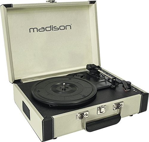 Madison 10  5551 ma Mad-Retr OCASE-CR Turntable