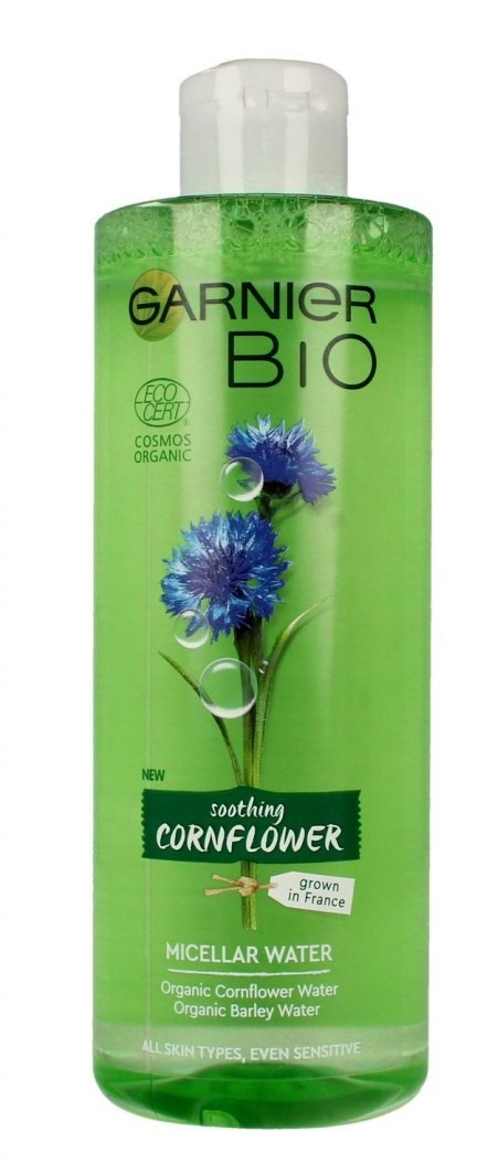 GARNIER Garnier BIO Woda micelarna do twarzy - Soothing Cornflower 400ml 0363096