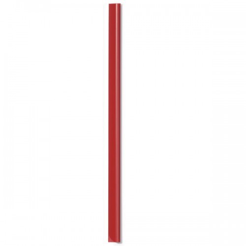 DURABLE Grzbiet zaciskowy A4 szer.13mm gr. 3mm na 30 kartek czerwony 100 sztuk /2900 03/ DU003-3